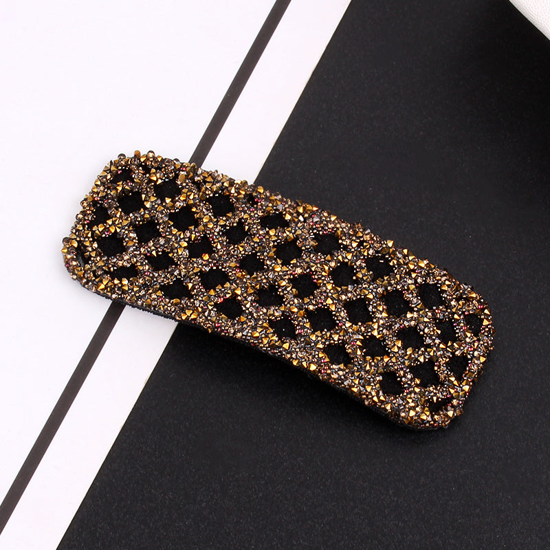 Sparkling Rhinestone Hairpins Barrette for Women Girls