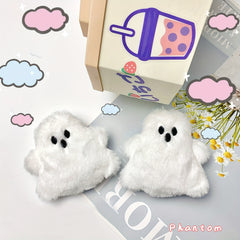 Small Ghost Plush Toy Bag Keychain Pendant Doll Gift