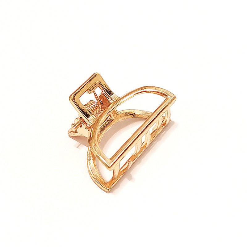 Golden Hair Claw Clip Non Slip Strong Hold Grip Hair Jaw Clip