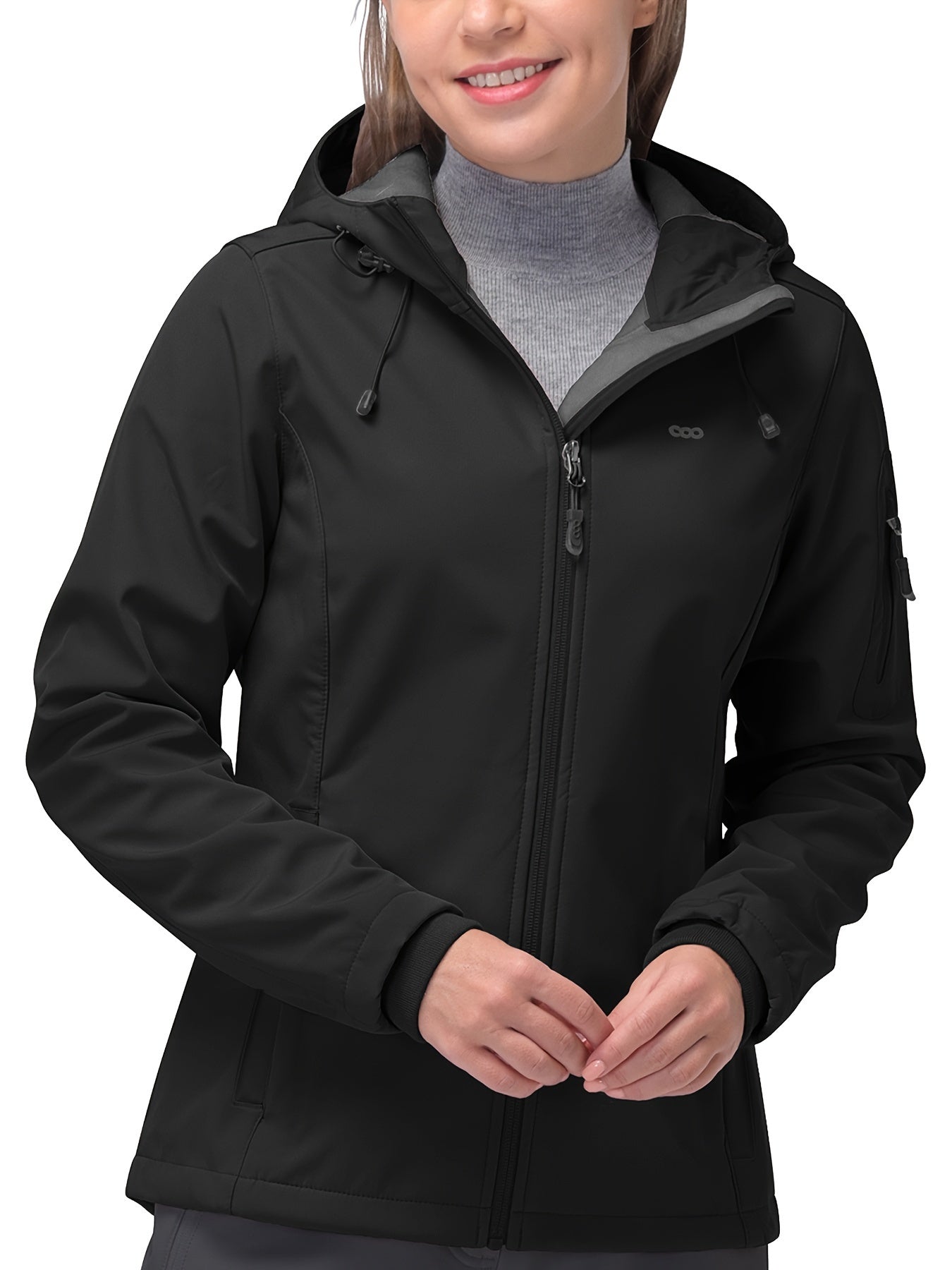 Waterproof Sports Jacket Fleece Liner Windproof Coat