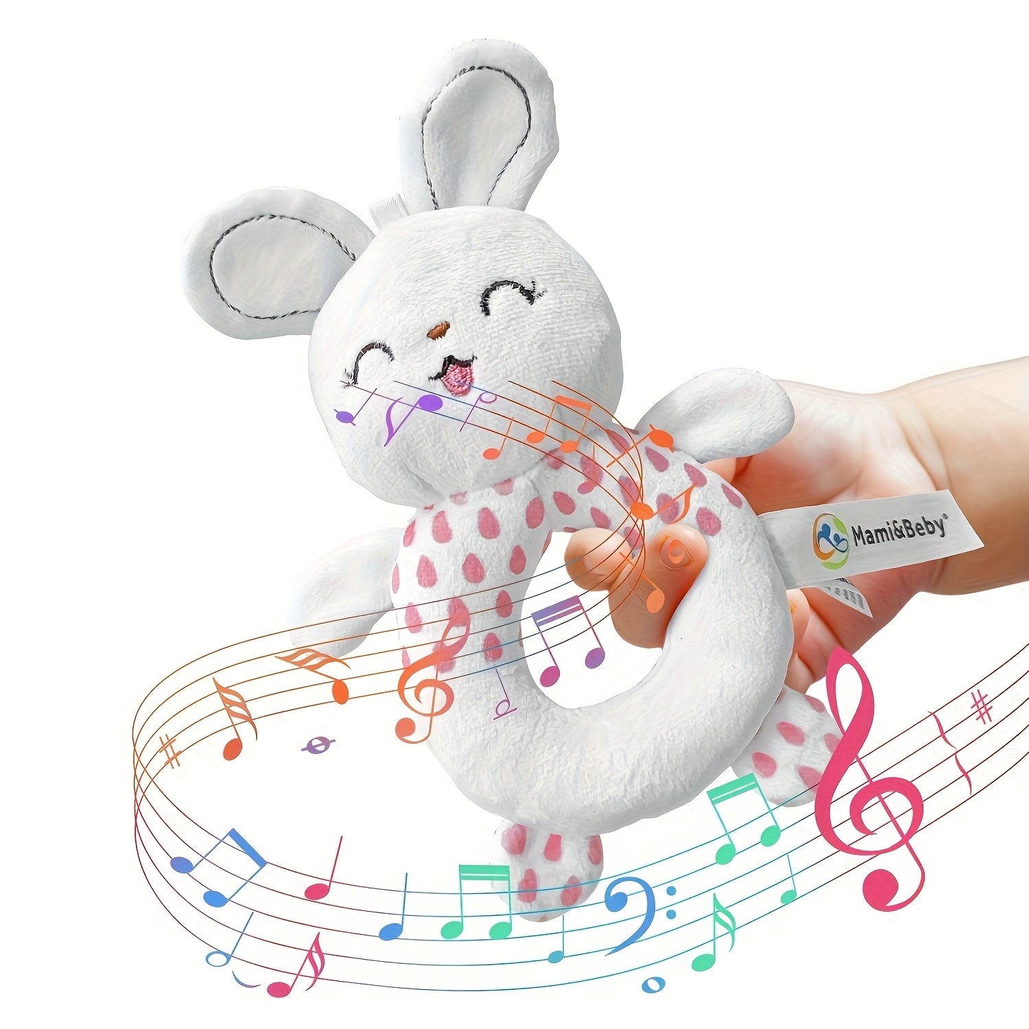 Soft Plush Fox Baby Music Toy - Nursery and Playtime Sensory Development
