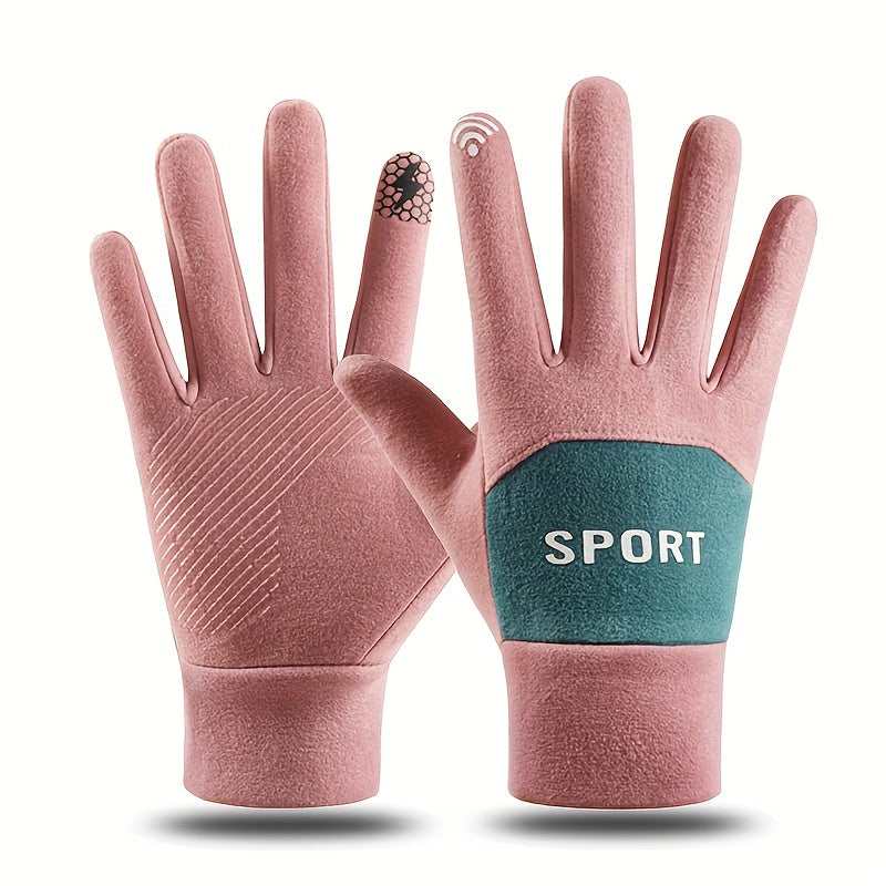 Non Slip Touchscreen Sports Gloves for Autumn Winter