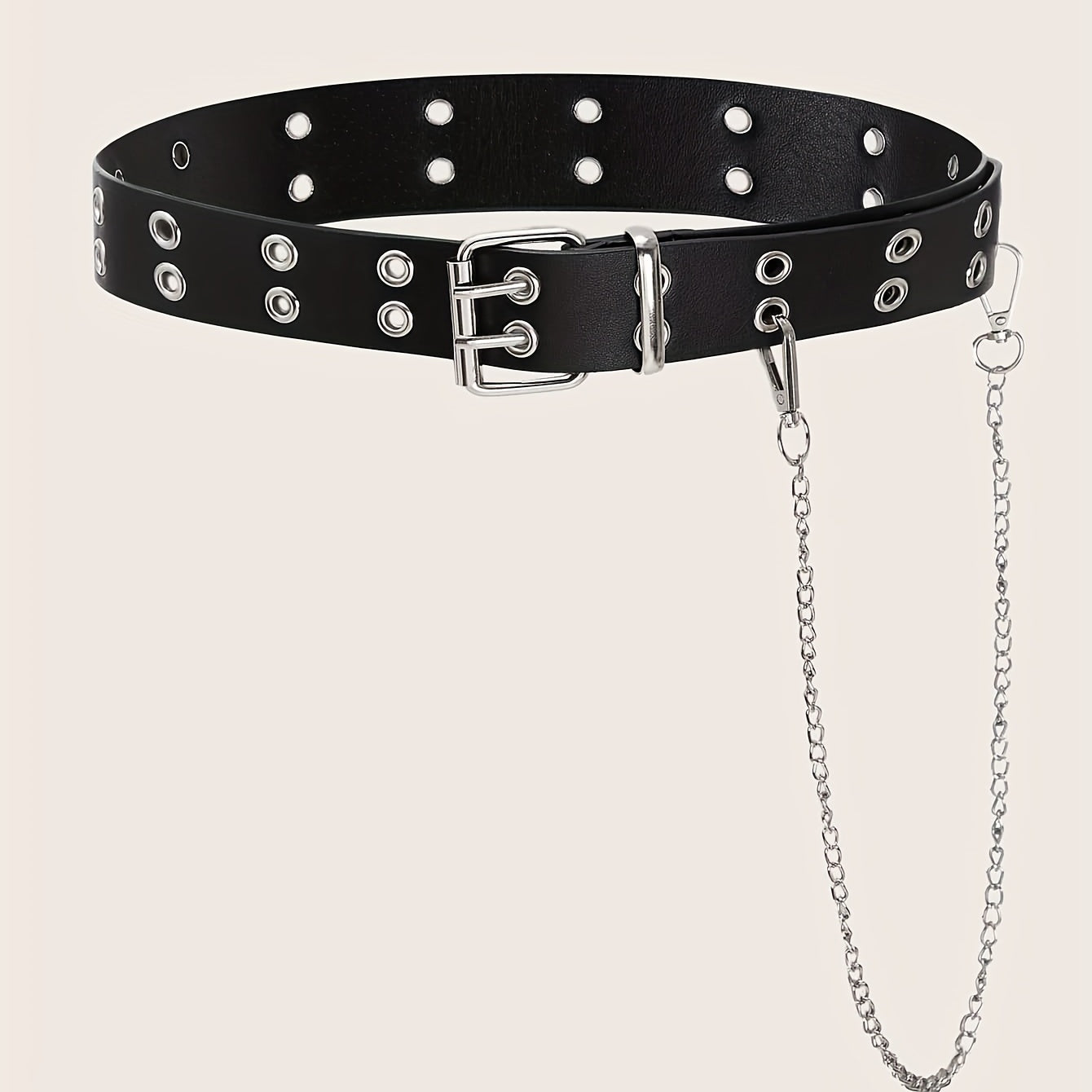Punk Hollow Buckle Belt For Men - Daily Clothing Accessories