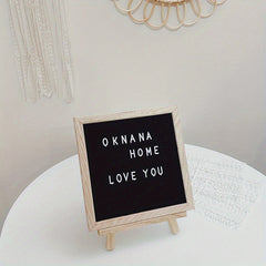 Felt Letter Message Board Baby Photo Props Children's Message Board