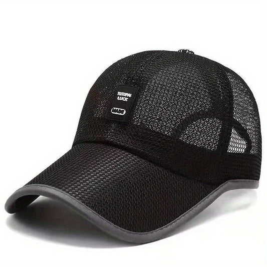 Breathable Mesh Baseball Cap For Men