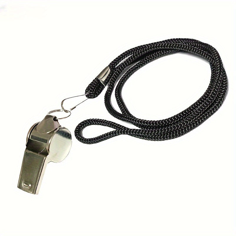 3pcs Stainless Steel Whistles Set for Sports Competitions