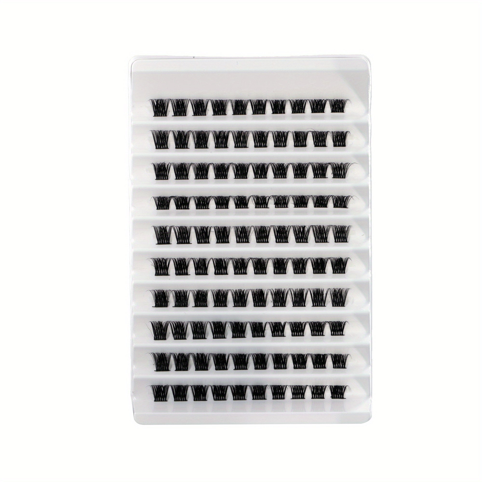 10 Rows Cluster False Eyelashes Large Capacity Individual Lashes