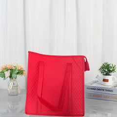 Foldable Insulated Tote Bag Aluminum Foil Lining Thermal Storage