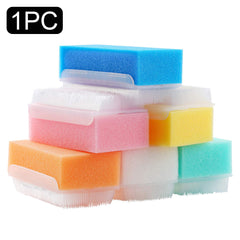 Infant Massage Brush Tactile Set Bath Sponge & Scalp Scrub