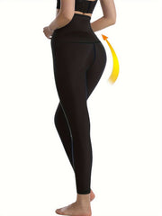 Sauna Sweat Leggings Tummy Control Waist Shaper Yoga Pants