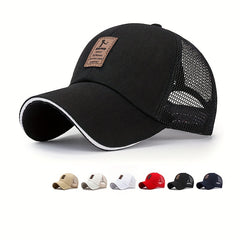 Breathable Men's Trucker Baseball Cap for Golf and Sports