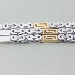 Flat Great Wall Stainless Steel Necklace