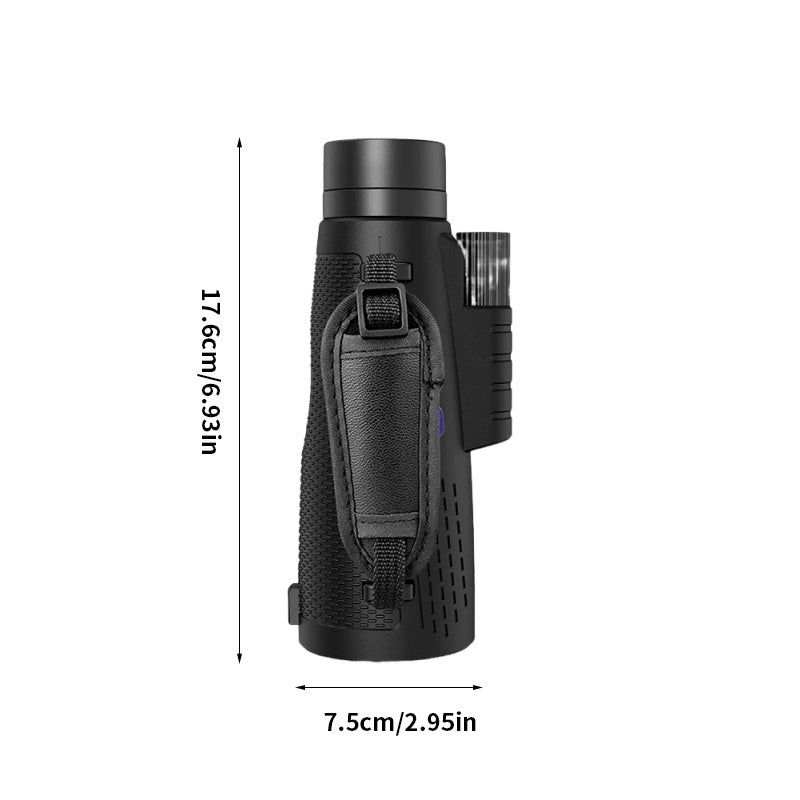 High Definition Monocular Telescope Wide Angle Manual Focus