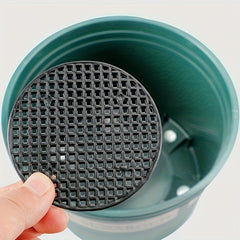 50pcs Flower Pot Hole Mesh Pad Drainage Screens Anti Soil Loss Grid Mat Mesh