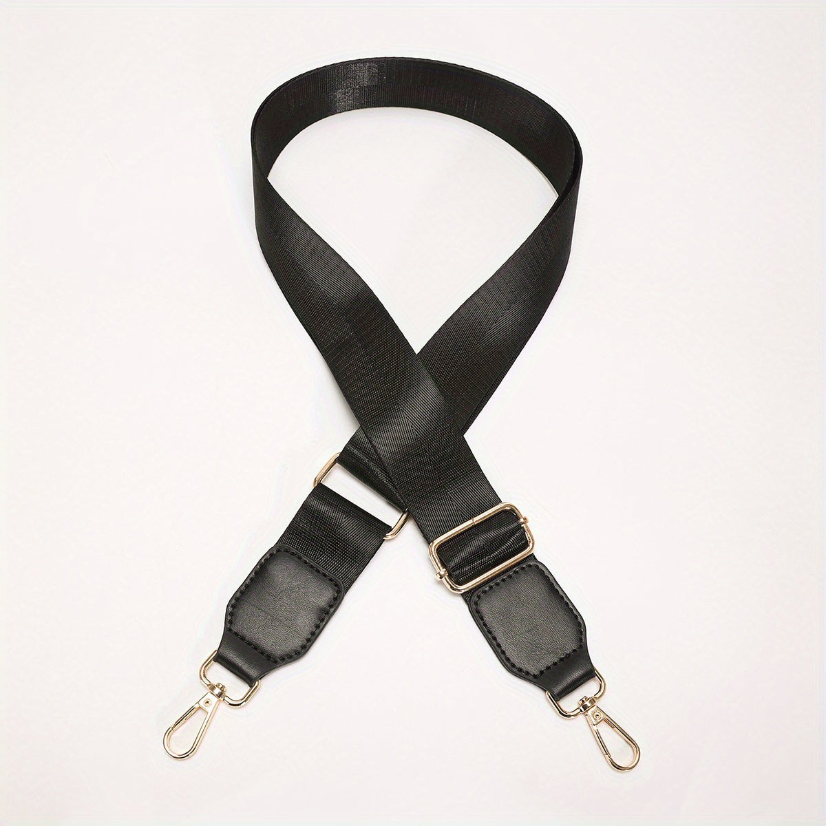 Solid Wide Bag Strap Adjustable Replaceable Travel Accessory
