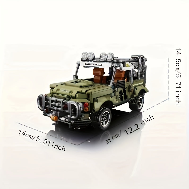 Particle Car Assembly Building Blocks Model Toy Gift