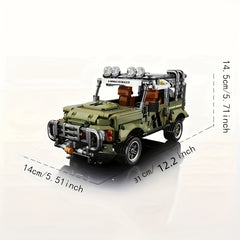 Particle Car Assembly Building Blocks Model Toy Gift
