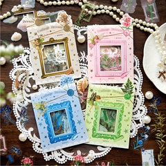 30pcs Eye-catching Craft Stickers for Journal Book Decoration PET Material