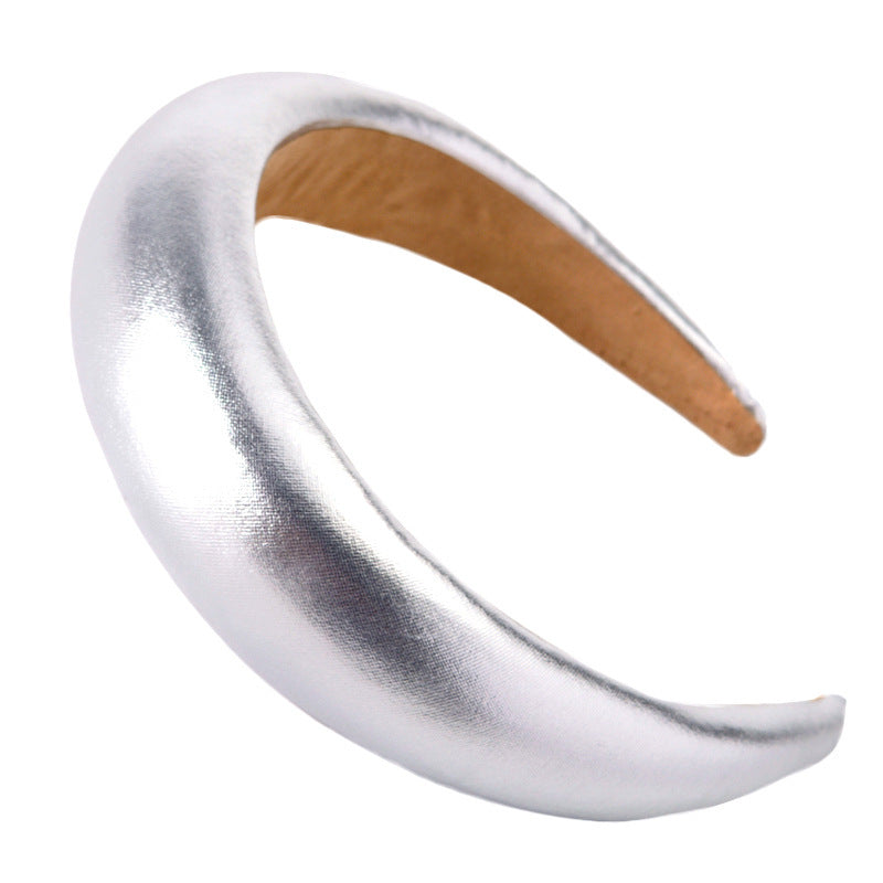 Solid Sponge Hair Hoop for Women's Hair