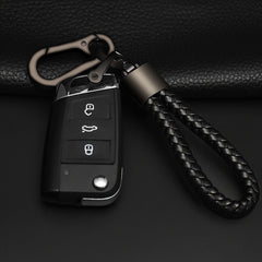 Braided Rope Car Keychain Key Rope Buckle Car Key Ring Car Decor