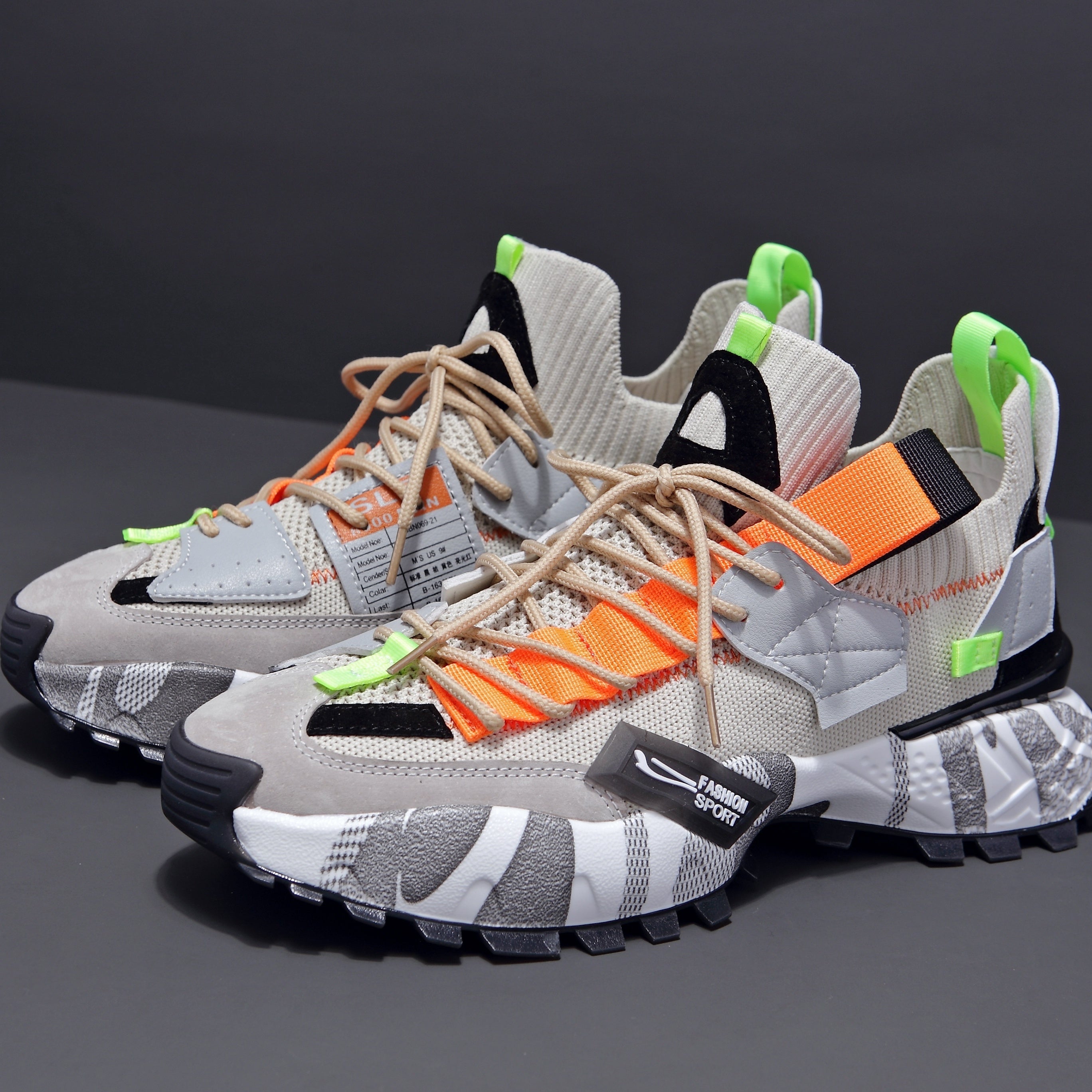 Men's Breathable Sport Shoes Non Slip Casual Sneakers