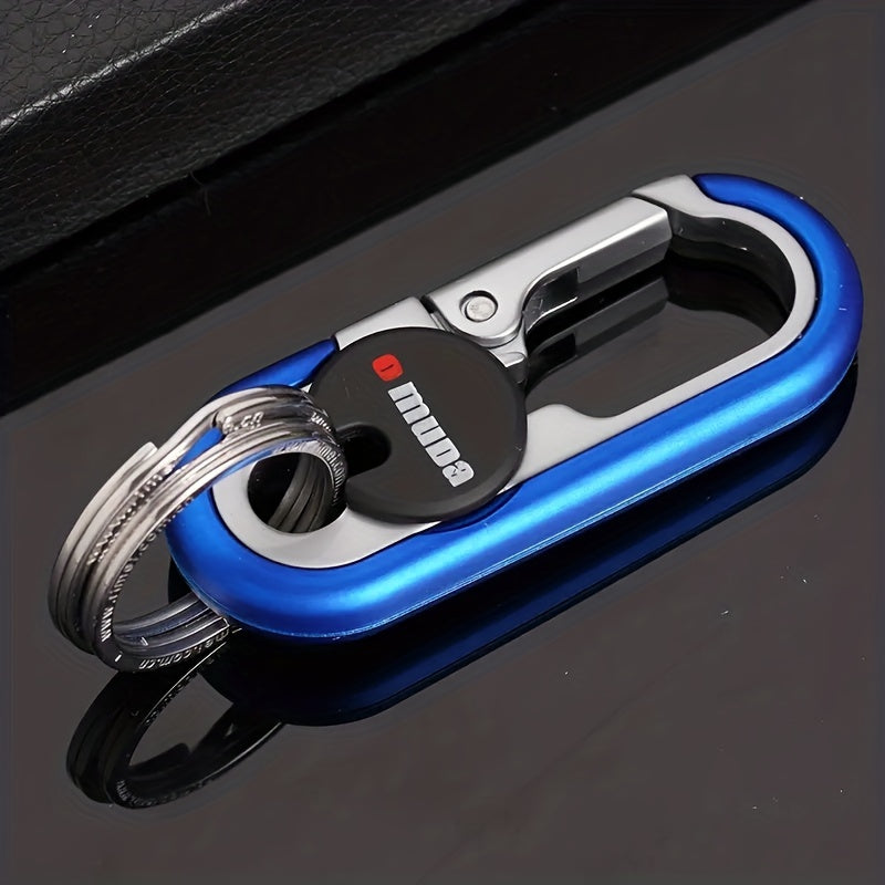 1pc Car Accessories Key Chain Metal Key Ring Men's Waist Hanging Key Pendant
