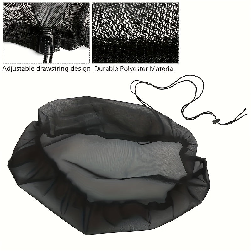 1pc Garden Bucket Mesh Cover Anti Drop Leaf Filter Mesh