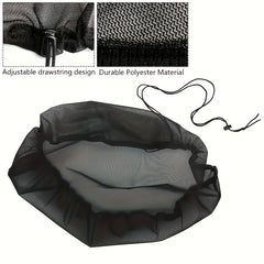 1pc Garden Bucket Mesh Cover Anti Drop Leaf Filter Mesh