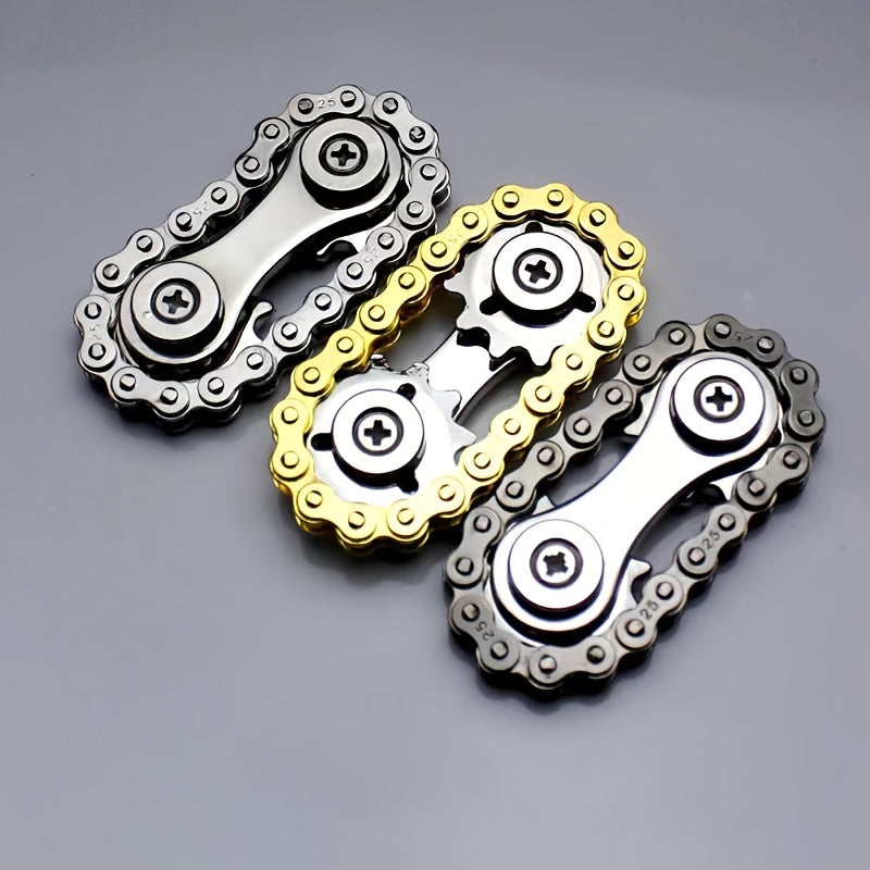 Pocket Chain Fingertip Decompression Gyroscope