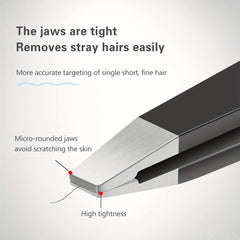 4-Piece Tweezers Set Professional Precision Alloy Tweezers