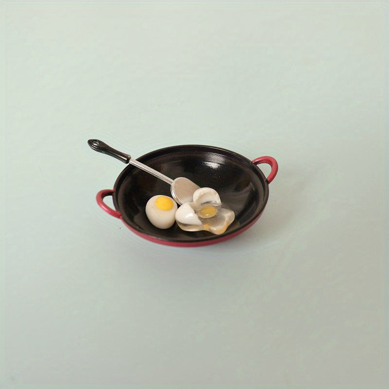 Mini Kitchen Utensil Set for Dollhouse Decoration