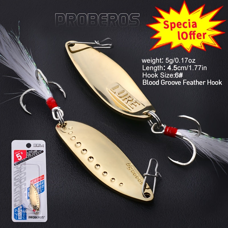 Proberos 1pc VIB Fishing Lure Fast Sinking Hard Bait For Bass And Pike