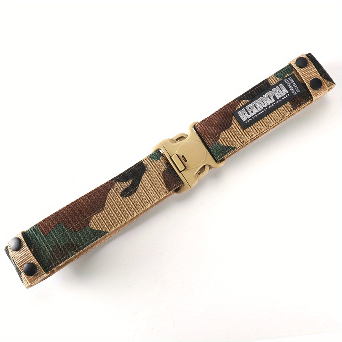 Men's Army Style Combat Belts Quick Release Tactical Belt