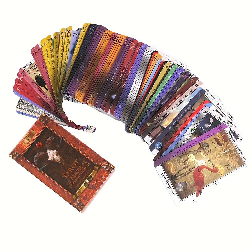 Tarot Of Magical Correspondences Fortune Telling Game