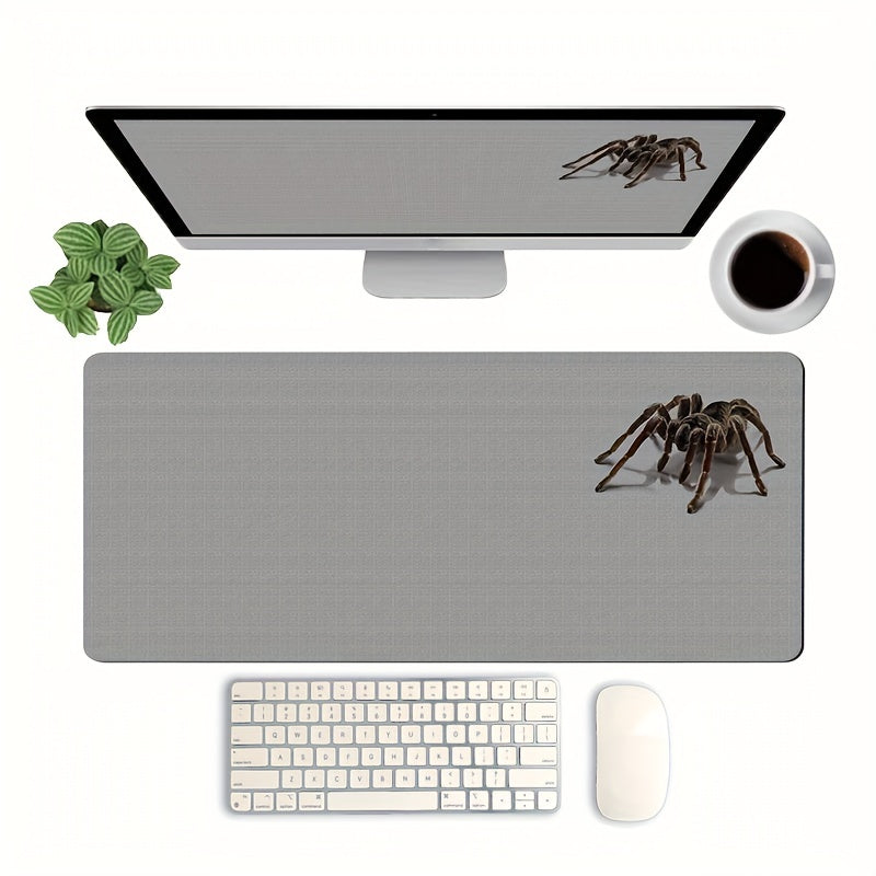 Spider Model Mouse Pad Large Office Gaming Desk Pad Non slip Rubber Mouse Pad