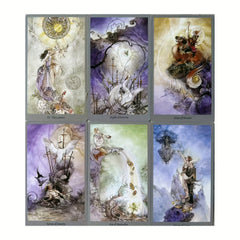Christmas Tarot Card Set for Beginners - 78 Cards & Guide