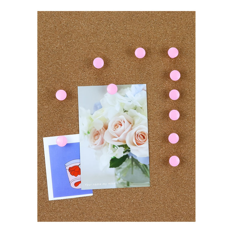 35pcs Macaron Racer Nails Small Fresh Colored Office Supplies