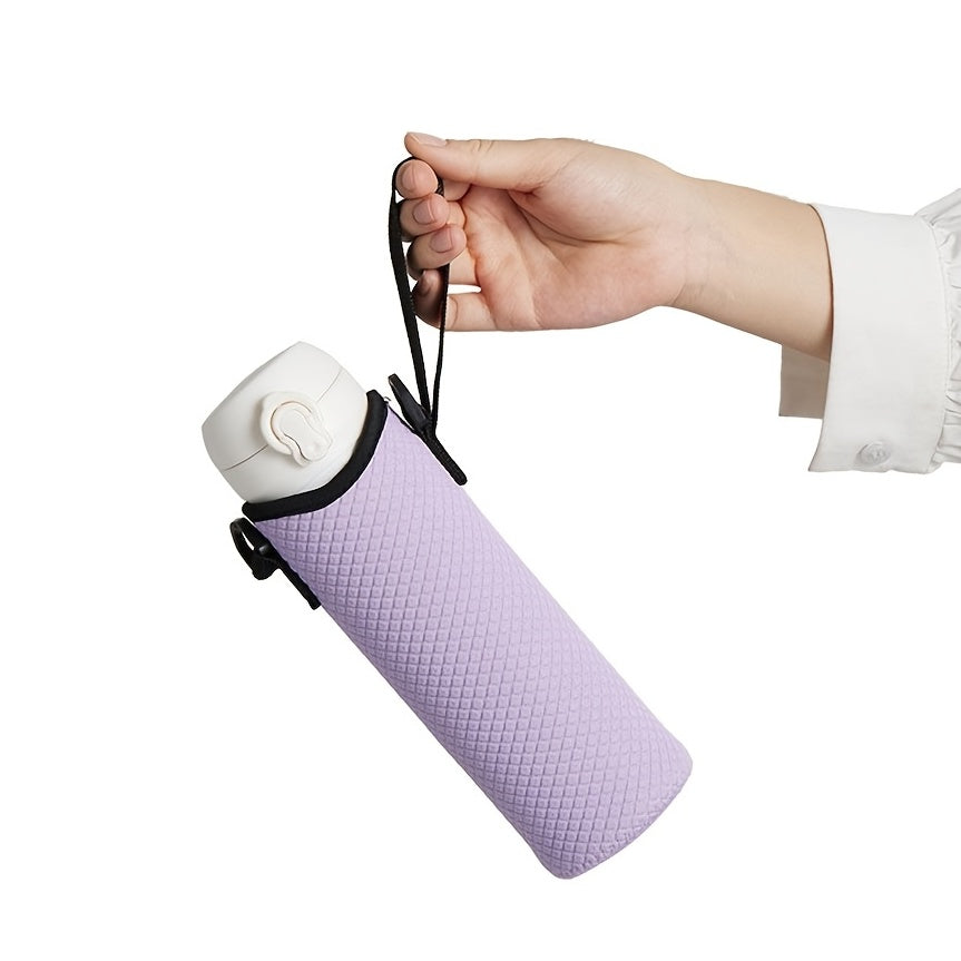 550ml Glass Water Bottle with Strap