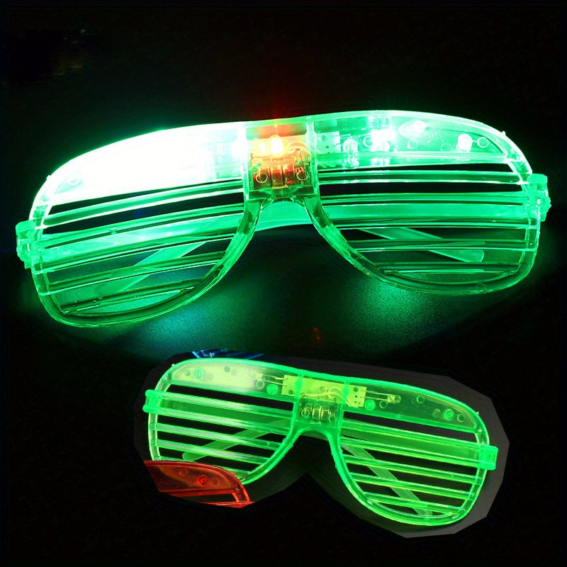 1pc Light Up Shutter Glasses for Adults