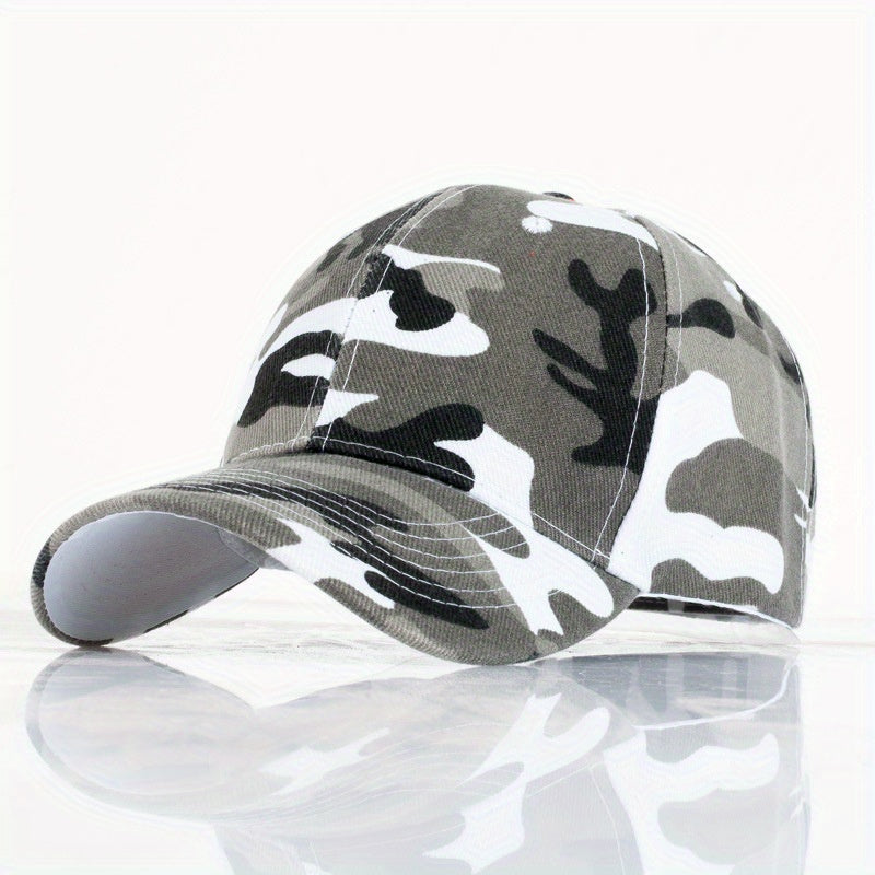 Tactical Camo Baseball Cap for Outdoor Sports