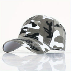Tactical Camo Baseball Cap for Outdoor Sports
