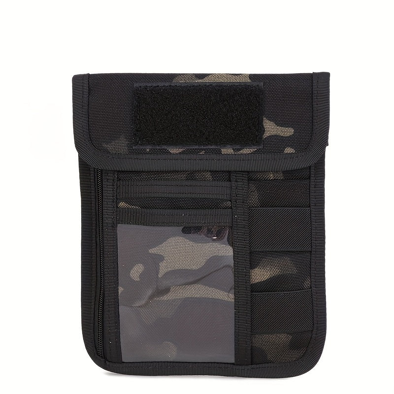 Tactical Neck Wallet for Travel with ID, Card & Phone Pockets