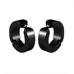 Titanium Steel Small Earrings for Men