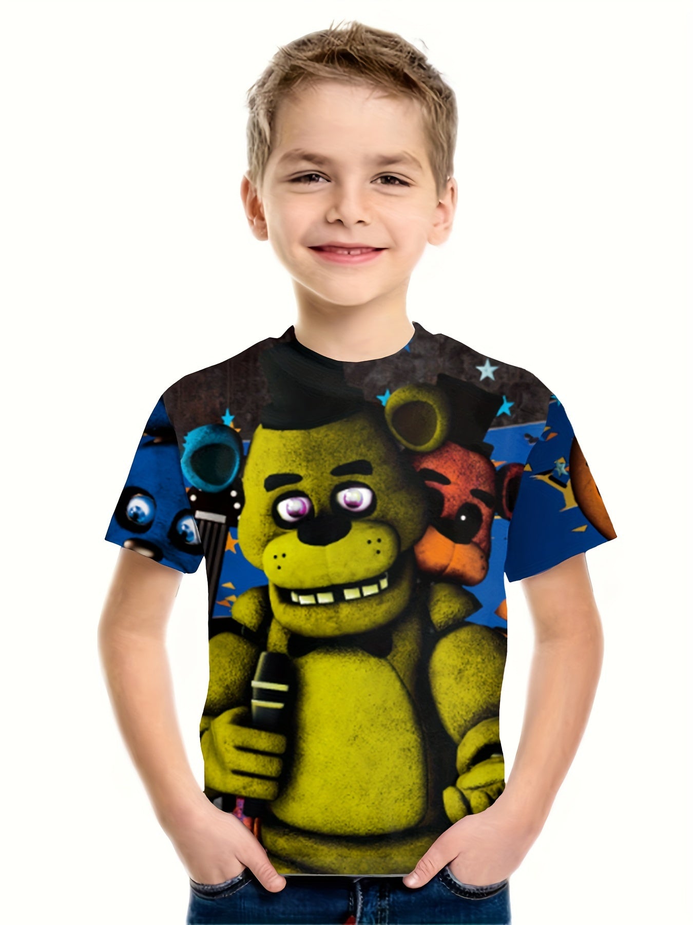Teddy Bear T Shirt for Kids Boys