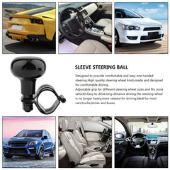 Car Steering Wheel Power Handle Ball Car Grip Knob Turning Helper