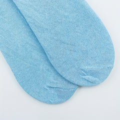 3 Pairs Solid Mid Tube Socks Women's Stockings