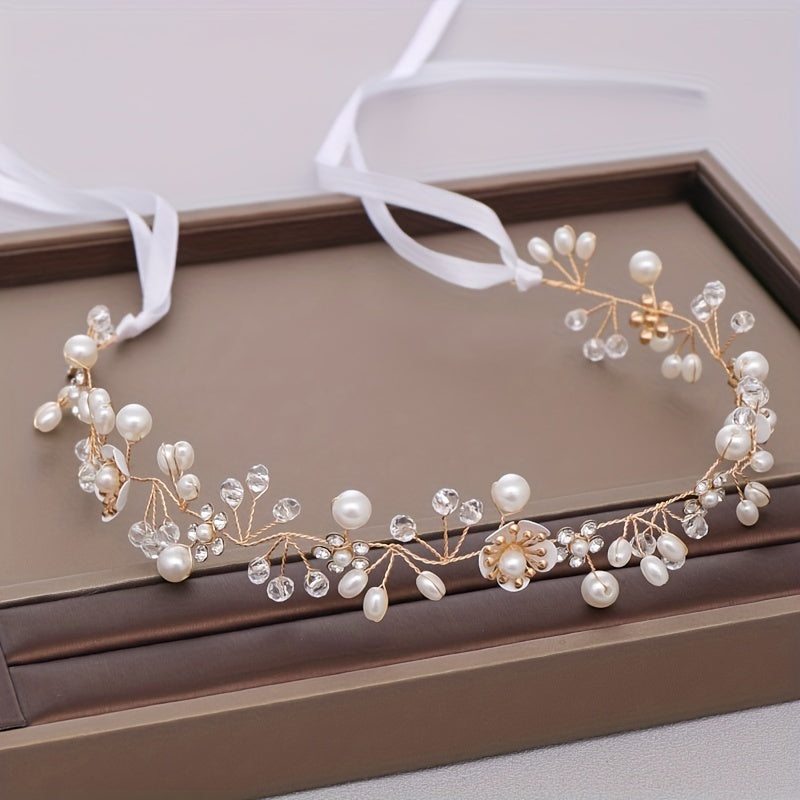 Teen Flower Headband Hair Accessories for Wedding Party