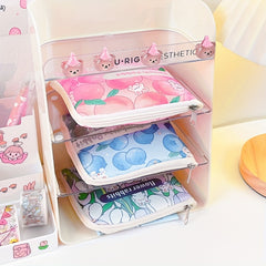 Cartoon Zipper Storage Bag Portable Sanitary Napkin Bag Accessories