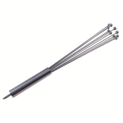 Stainless Steel Ball Whisk Handheld Egg Beater Sauce Stirrer Blender