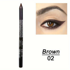 14 Colors Eyeliner Pen Matte Metallic Lustrous Smokey Waterproof Cosmetics